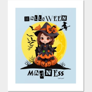 Halloween madness halloween cute Posters and Art